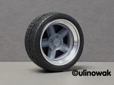 99603-13 Alufelge 1:18 Revolution 5 Speichen-Design 13 Zoll uni